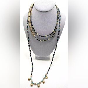 NEW Premier Designs Double strand BRAZIL Necklace